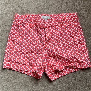 BOGO Banana republic coral patterned shorts